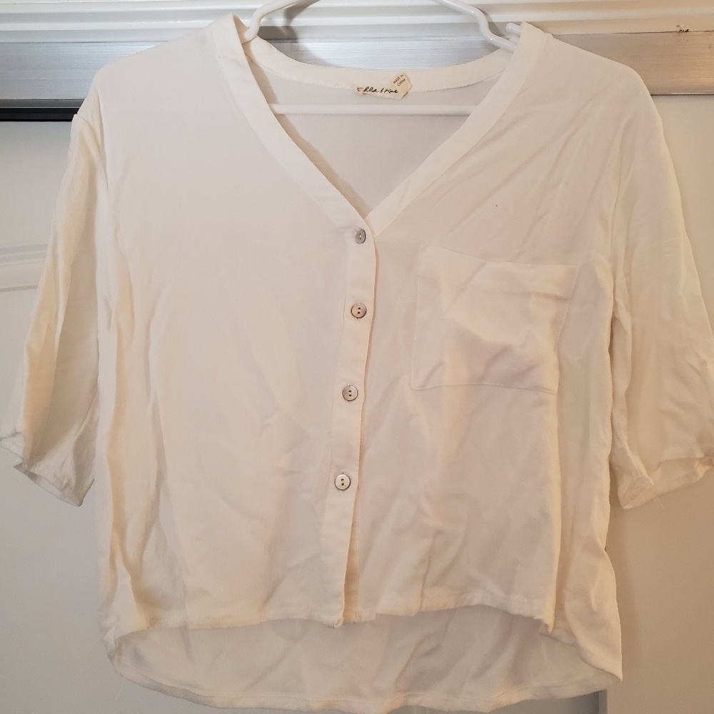 White Blouse Sz XS